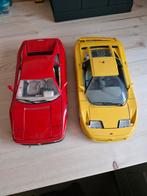 ferrari 348 en bugatti, Ophalen of Verzenden, Gebruikt, Bburago