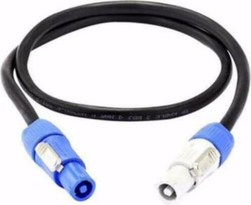 Stroom doorlus kabel Powercon In/Out 1,5 meter [1696] beschikbaar voor biedingen
