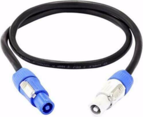 Stroom doorlus kabel Powercon In/Out 1,5 meter [1696], Muziek en Instrumenten, Kabels en Stekkers, Nieuw, Apparatuur, Ophalen of Verzenden