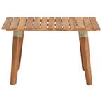 Tuintafel 60x60x36 cm massief acaciahout gratis bezorgd, Tuin en Terras, Tuinmeubel-accessoires, Nieuw, Ophalen of Verzenden