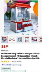 MikaMax Snoepautomaat - Grijpmachine, Verzamelen, Ophalen, Zo goed als nieuw