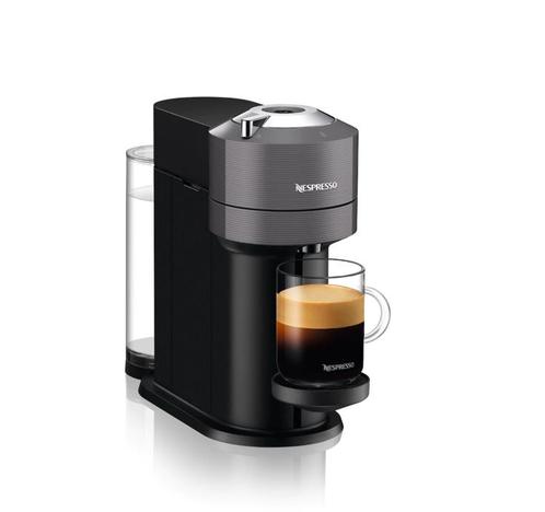 Nespresso Vertuo Next koffiemachine (grijs) + 70 cups, Witgoed en Apparatuur, Koffiezetapparaten, Zo goed als nieuw, Koffiepads en cups