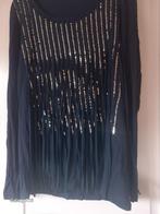 Sao Paulo mt 42 donkerblauw, Blauw, Maat 42/44 (L), Ophalen of Verzenden, Lange mouw