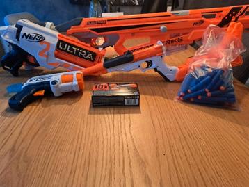 Diverse nerf pistolen met pijltjes beschikbaar voor biedingen