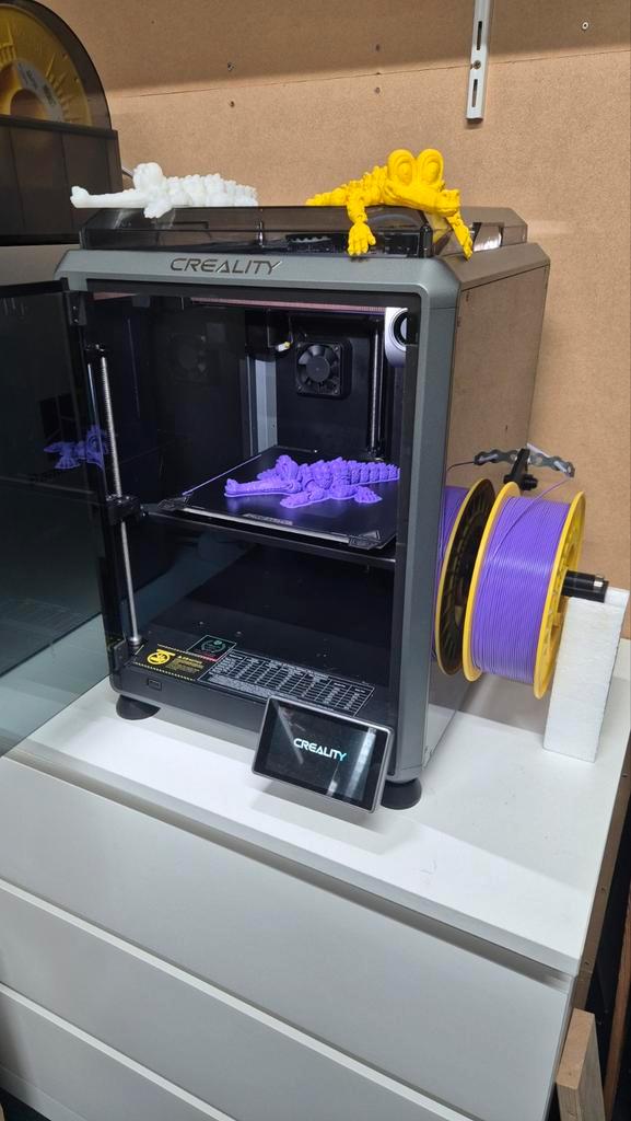 Creality K1 Snelle 3D Printer, Computers en Software, 3D Printers, Zo goed als nieuw, Ingebouwde Wi-Fi, Ophalen of Verzenden