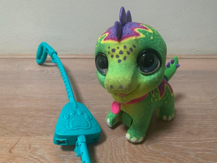 FurReal Friends WalkALots Big Wags Dino, Kinderen en Baby's, Speelgoed | Actiefiguren, Gebruikt, Ophalen of Verzenden