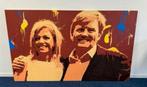 Grote schilderij koning Willem Alexander en koningin Maxima, Ophalen