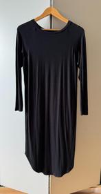 Zwarte lange jurk Ganni, Verzenden, Zwart, Ganni, Maat 36 (S)