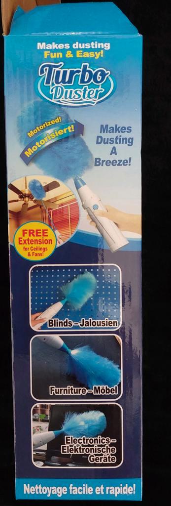 Turbo Duster - Gemotoriseerde Stofwisser, Huis en Inrichting, Schoonmaakartikelen, Bezem of Borstel, Ophalen of Verzenden