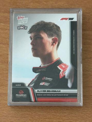 Oliver Bearman Topps Now Australië beschikbaar voor biedingen