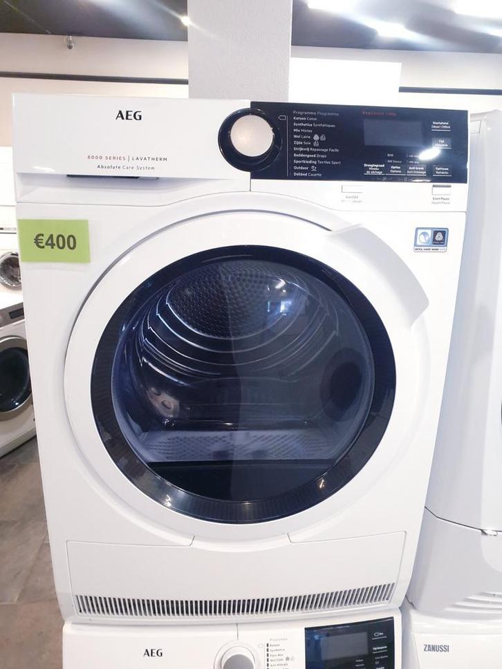 Warmtepomp droger AEG 8KG️️️️️ ✅️8000Series A++ INC GARANTIE, Witgoed en Apparatuur, Wasdrogers, Zo goed als nieuw, Overige typen