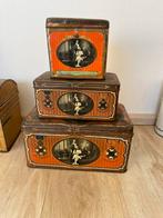 3 blikken Koningshuis, Verzamelen, Blikken, Ophalen of Verzenden, Gebruikt, Overige, Overige merken