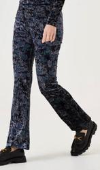 Garcia velvet flared broekje nieuw maat XS, Blauw, Nieuw, Ophalen of Verzenden, Maat 34 (XS) of kleiner