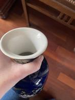 3 delig Japans kaststel met bloemen en fazant decor blauw, Antiek en Kunst, Antiek | Keramiek en Aardewerk, Ophalen of Verzenden