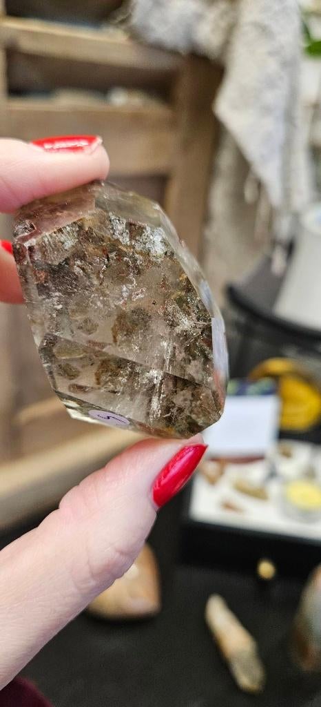 Lodoliet freeform , zeer bijzonder, Verzamelen, Mineralen en Fossielen, Ophalen of Verzenden