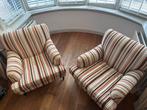Twee comfortabele fauteuils in retro stijl, Huis en Inrichting, Fauteuils, Ophalen of Verzenden, Zo goed als nieuw, Stof, 75 tot 100 cm