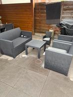 Tuintafel 5 stuks, Tuin en Terras, Tuinsets en Loungesets, Ophalen of Verzenden, Zo goed als nieuw