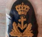 Marine Oude Pet Embleem Adelborst -3, Verzenden, Marine, Nederland, Embleem of Badge