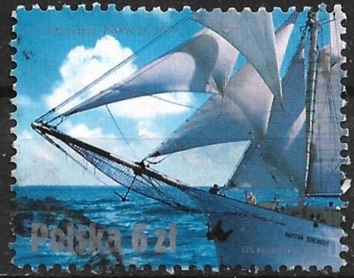 Polen 2017 mi.4926 scheepvaart ZEILSCHIP nom. 6 Zl, Postzegels en Munten, Postzegels | Europa | Overig, Gestempeld, Polen, Verzenden