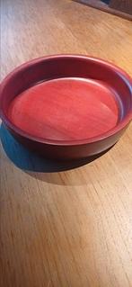 HOLMBERGS rood grenen houten schaal, Antiek en Kunst, Kunst | Designobjecten, Ophalen of Verzenden