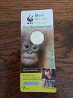 WWF Munt - 50 Jaar Wereld Natuur Fonds, Postzegels en Munten, Ophalen of Verzenden, Koningin Beatrix, Overige waardes, Losse munt
