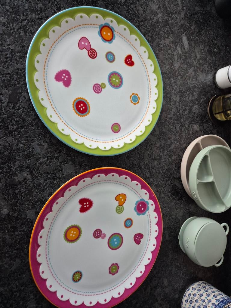 Lief! Lifestyle 2 grote borden 32,5 cm, Ophalen of Verzenden, Zo goed als nieuw, Bord(en), Overige stijlen