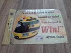 Wandbord Ayrton Senna, Ophalen of Verzenden, Nieuw, Formule 1