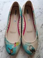 Dogo ballerina instap schoenen met vogel print mt 41, Verzenden, Dogo, Ballerina's, Zo goed als nieuw