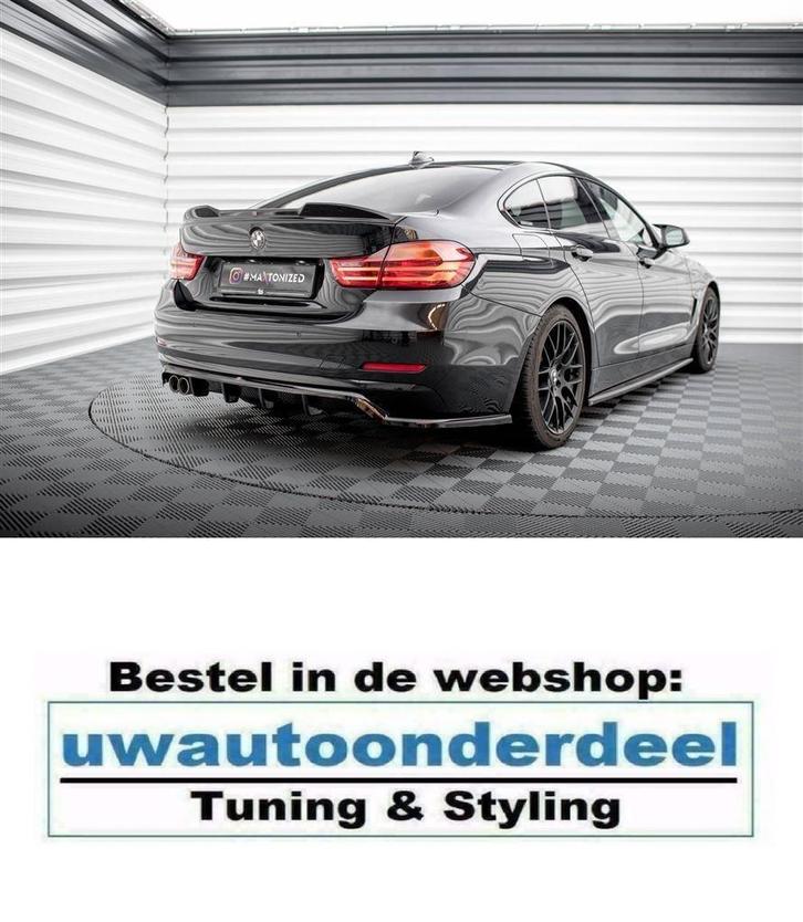Maxton Design Spoiler Splitter Lip Voor Bmw F36 Gran Coupe, Auto diversen, Tuning en Styling, Verzenden