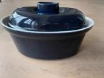 Ikea keramiek ovenschaal blauw/creme jaren 90, Ophalen of Verzenden, Zo goed als nieuw, Overige materialen, Overige typen