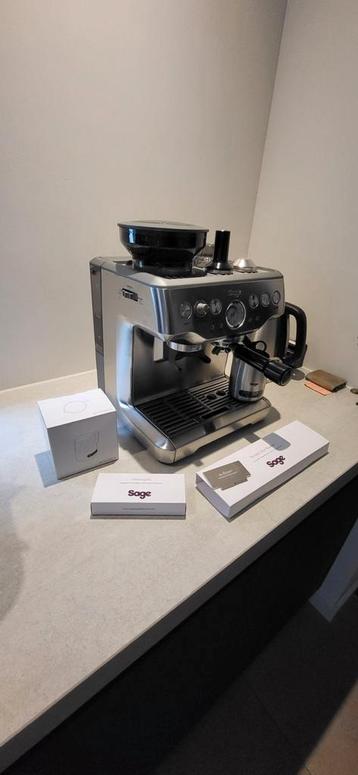 Sage Espressomachine te koop. Slechts enkele keren gebruikt. beschikbaar voor biedingen