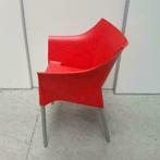 PAPATYA kunststof stoelen, tuinstoelen, stapelstoelen, Huis en Inrichting, Ophalen, Kunststof, Gebruikt, Grijs