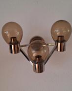 Vintage 60s Stilnovo Wandlamp Angelo Gaetano Sciolari, Ophalen of Verzenden, Gebruikt, Glas, Vintage