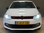 Volkswagen Polo 1.4 TSI GTI DSG LED CLIMATE CONTROL PDC APPL, Auto's, Volkswagen, Stof, 4 cilinders, Met garantie (alle), Wit
