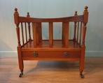 Engelse canterbury lectuur/tijdschriften/elpees trolley, Antiek en Kunst, Ophalen