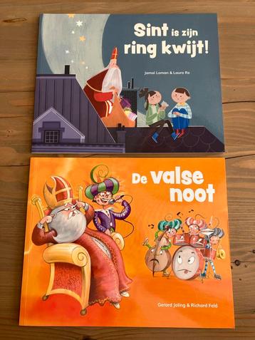 2 Sinterklaasboeken voor jonge kinderen beschikbaar voor biedingen