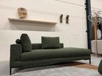 Nieuw Design on Stock Aikon Lounge Bank Groen stof, Eyye Label Pode Leolux, Ophalen of Verzenden, Rechte bank, Stof