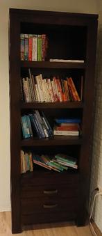 Boekenkast, Huis en Inrichting, Kasten | Boekenkasten, Ophalen, Gebruikt, 50 tot 100 cm, Met lade(s)
