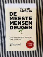 De meeste mensen deugen - Rutger Bregman, Nederland, Maatschappij en Samenleving, Ophalen of Verzenden, Zo goed als nieuw