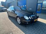 Mercedes E-Klasse 3.2 CDI E280 Sedan AUT 2004 Zwart, Auto's, Mercedes-Benz, Origineel Nederlands, Te koop, 5 stoelen, 14 km/l