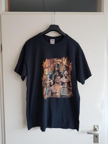 Vintage undertaker wrestling t shirt jaren 90 maat xl beschikbaar voor biedingen