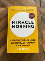 Miracle Morning - Hal Elrod (nog helemaal nieuw), Ophalen of Verzenden, Nieuw