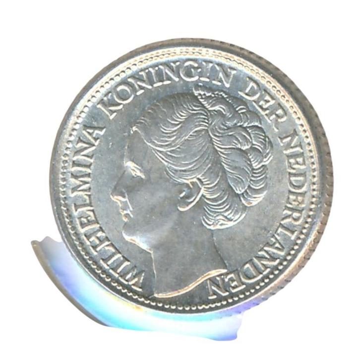 Nederland 25 Cent 1944 EP Wilhelmina, Postzegels en Munten, Munten | Nederland, Losse munt, 25 cent, Koningin Wilhelmina, Zilver