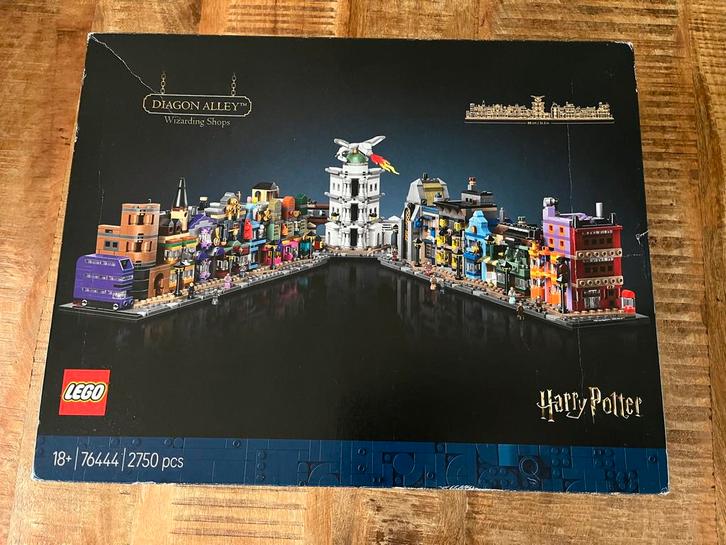 LEGO 76444 Diagon Alley - Uit elkaar, Kinderen en Baby's, Speelgoed | Duplo en Lego, Zo goed als nieuw, Lego, Complete set, Ophalen of Verzenden