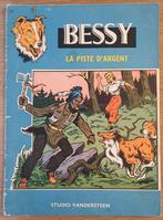 Bessy - La piste d'argent –55- 1e druk (1964) Strip, Boeken, Gelezen, Ophalen of Verzenden, Eén stripboek, Willy vandersteen