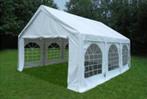 partytent tafels verlichting kachels huren, Tuin en Terras, Ophalen, Gebruikt, Partytent