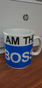 I am the boss grote mok, Huis en Inrichting, Keuken | Servies, Ophalen of Verzenden, Nieuw, Overige stijlen, Kop(pen) en/of Schotel(s)