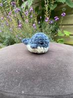Knuffel, walvis, gehaakt, kraamcadeau, blauw, decoratie, Ophalen of Verzenden, Nieuw, Overige typen