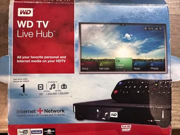 WD tv live hub 1tb beschikbaar voor biedingen