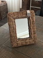 Riviera Maison rattna spiegel, Huis en Inrichting, Woonaccessoires | Spiegels, Ophalen, Minder dan 50 cm, Zo goed als nieuw, Minder dan 100 cm